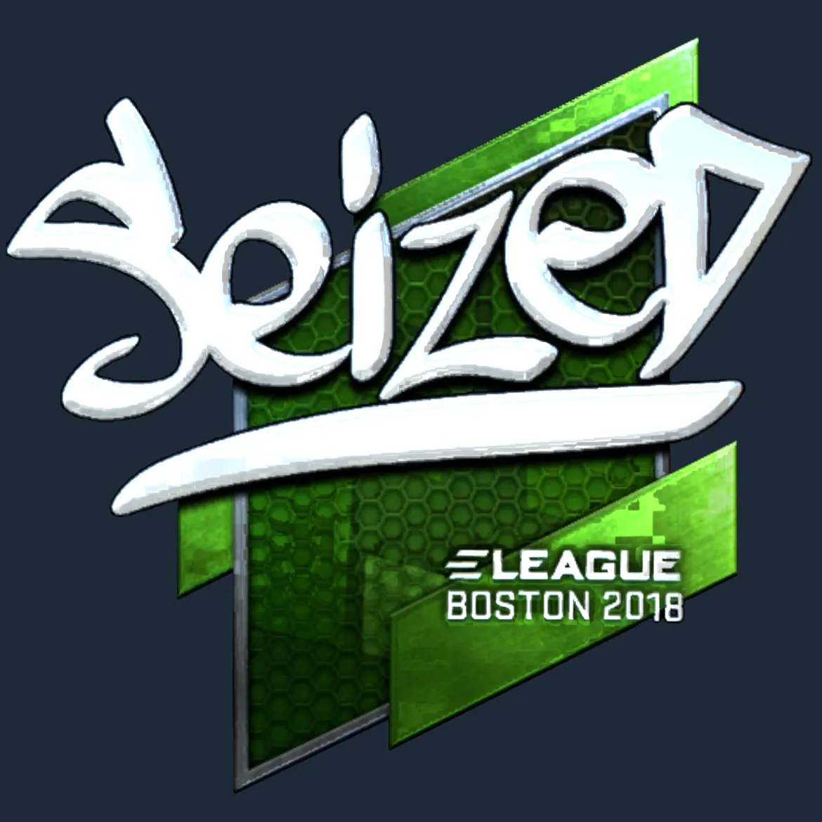 Sticker | seized (Foil) | Boston 2018