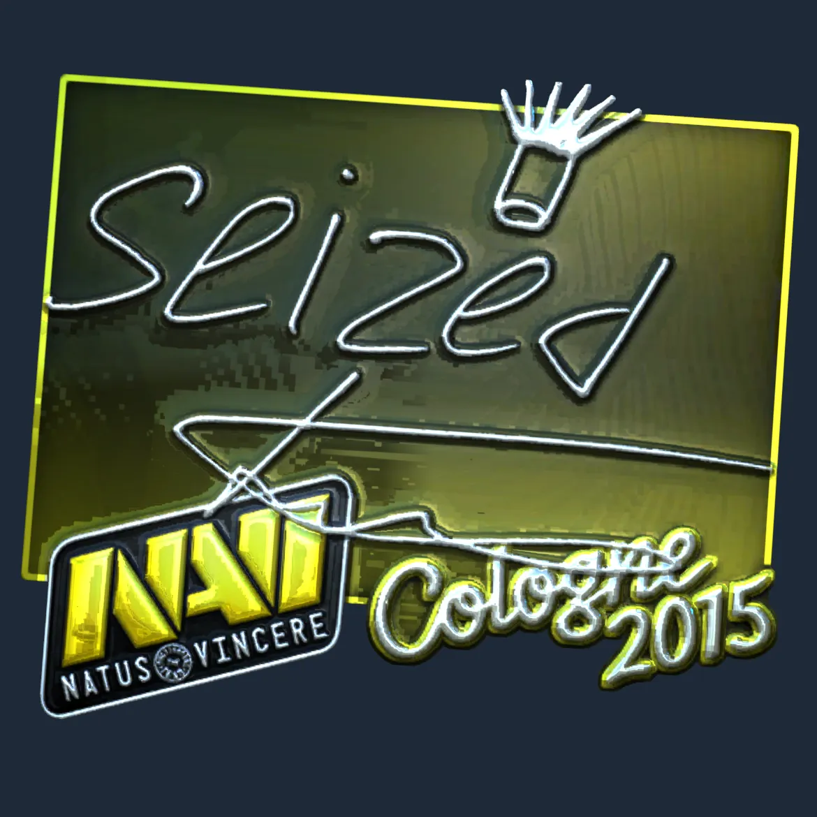 Sticker | seized (Foil) | Cologne 2015
