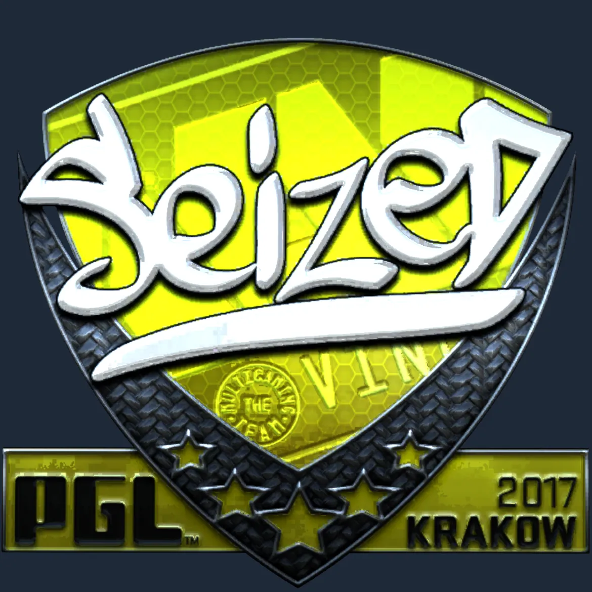 Sticker | seized (Foil) | Krakow 2017
