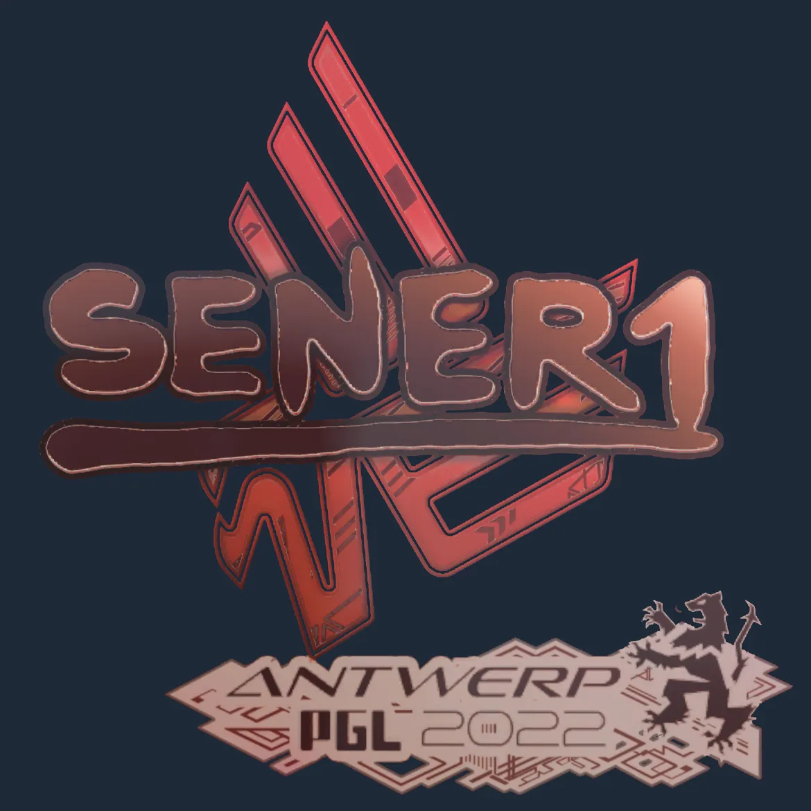 Sticker | SENER1 (Holo) | Antwerp 2022
