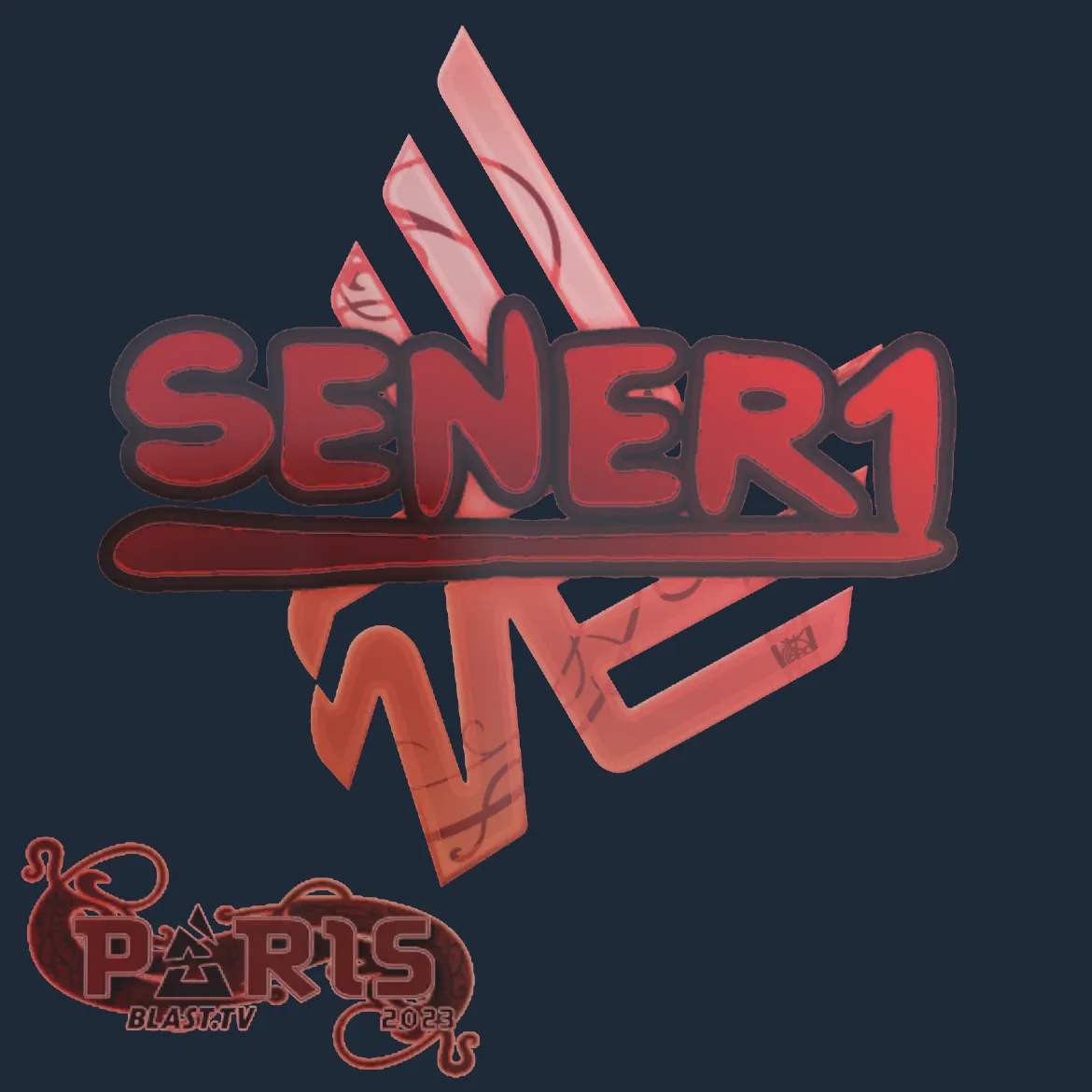 Sticker | SENER1 (Holo) | Paris 2023