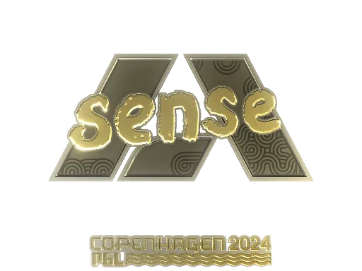 Sticker | sense (Gold) | Copenhagen 2024