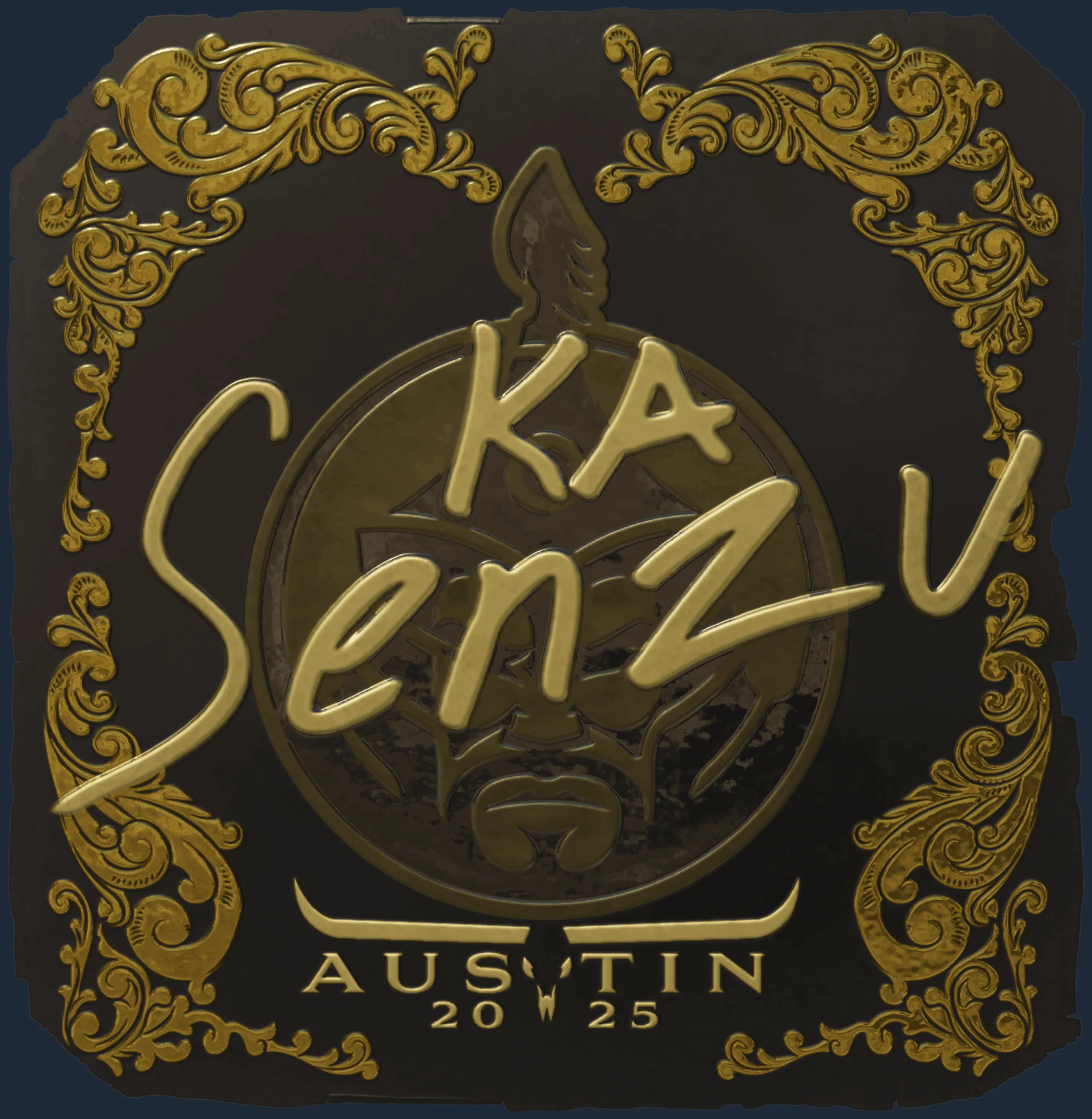 Sticker | Senzu (Gold) | Austin 2025
