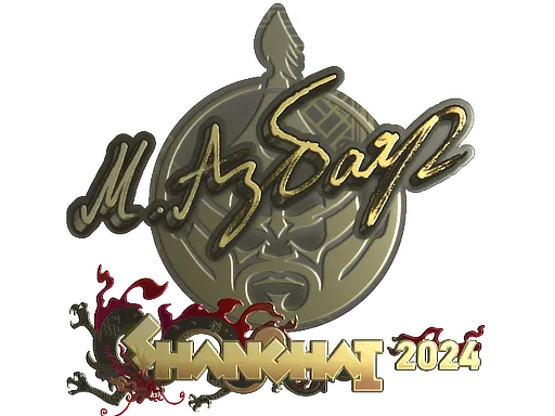Sticker | Senzu (Gold) | Shanghai 2024