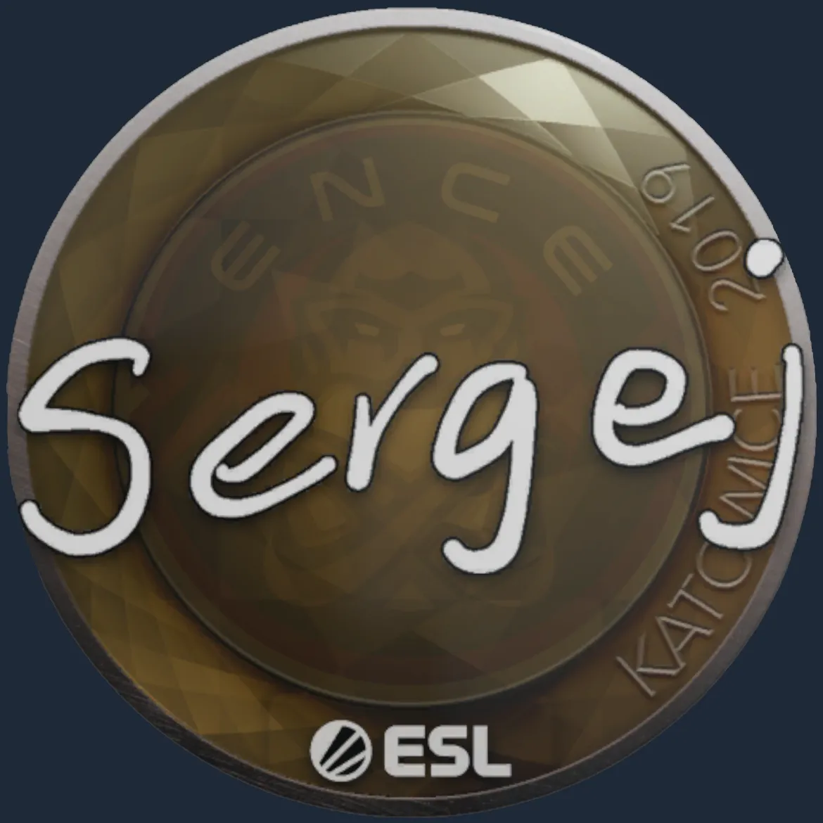 Sticker | sergej | Katowice 2019