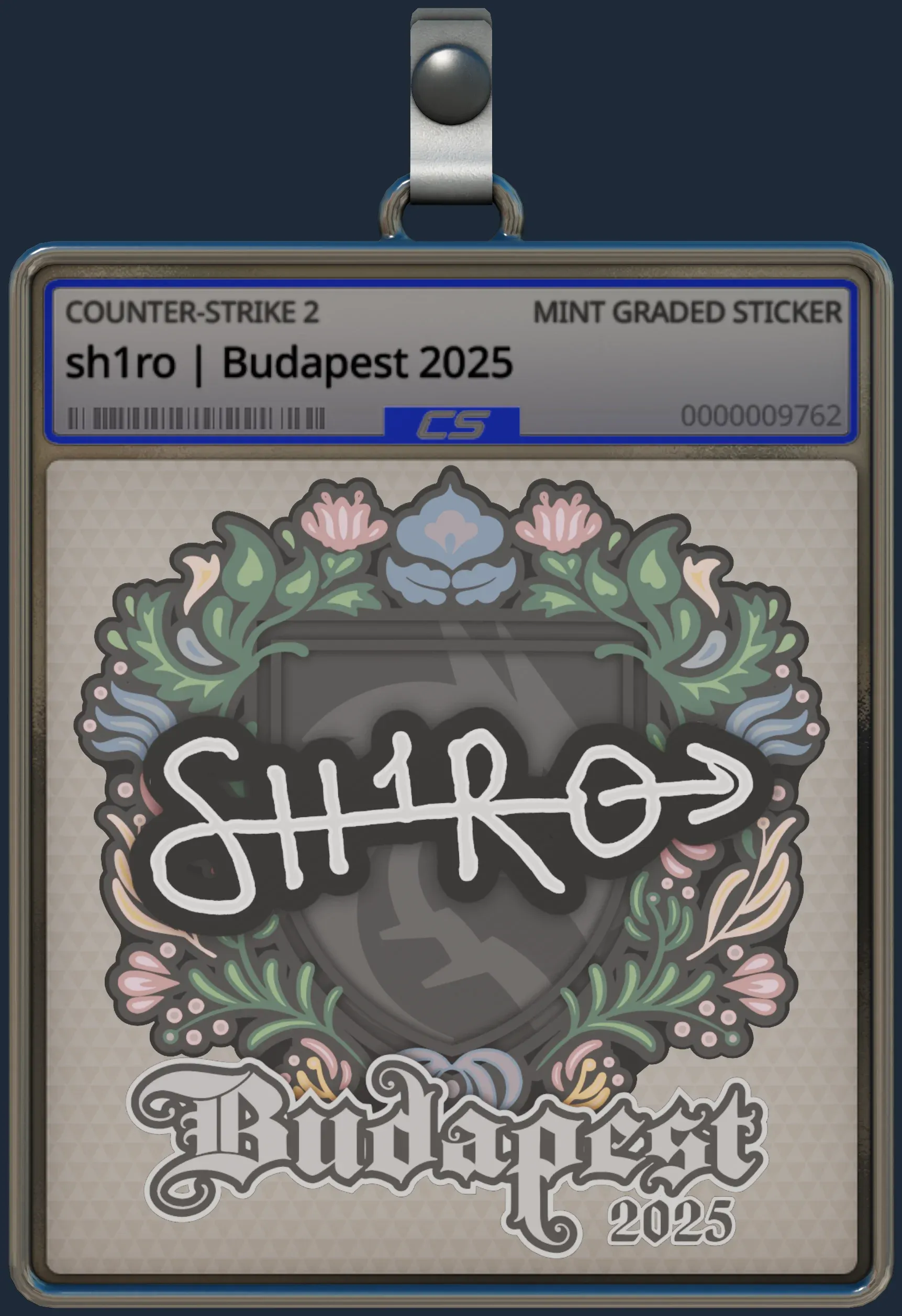 Sticker | sh1ro | Budapest 2025
