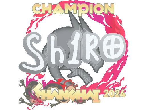Sticker | sh1ro (Champion) | Shanghai 2024