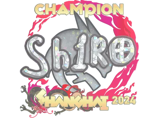 Sticker | sh1ro (Glitter, Champion) | Shanghai 2024