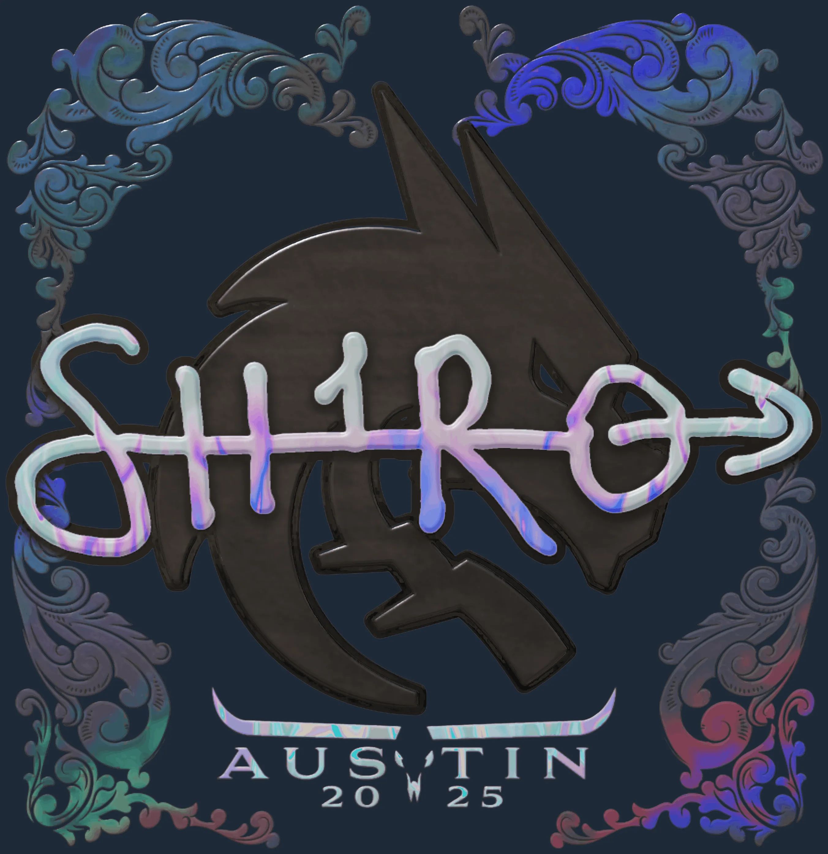 Sticker | sh1ro (Holo) | Austin 2025