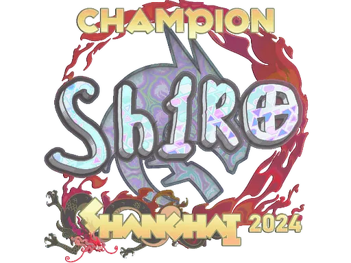 Sticker | sh1ro (Holo, Champion) | Shanghai 2024
