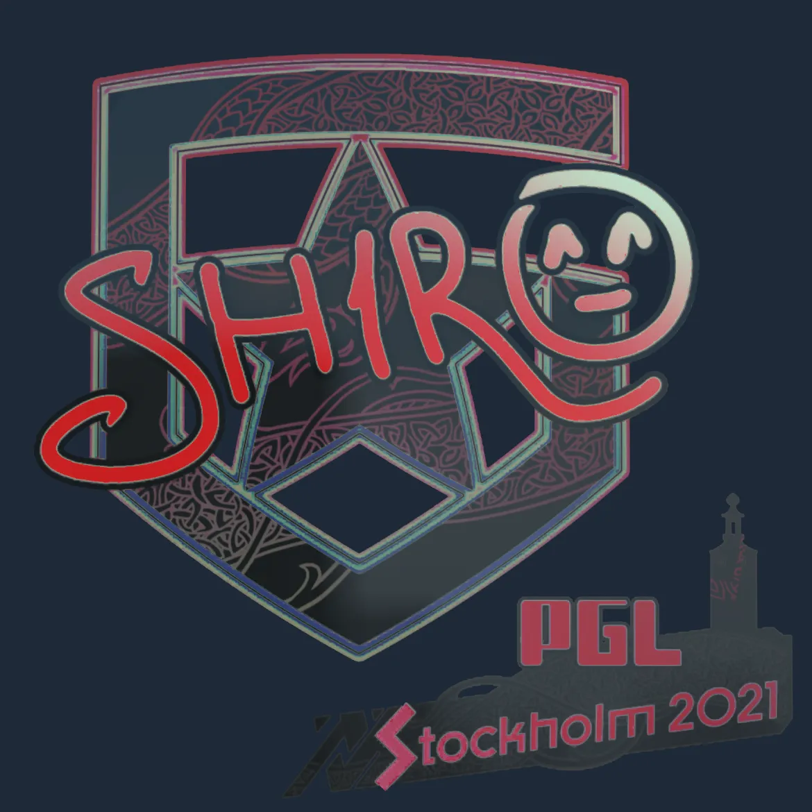 Sticker | sh1ro (Holo) | Stockholm 2021