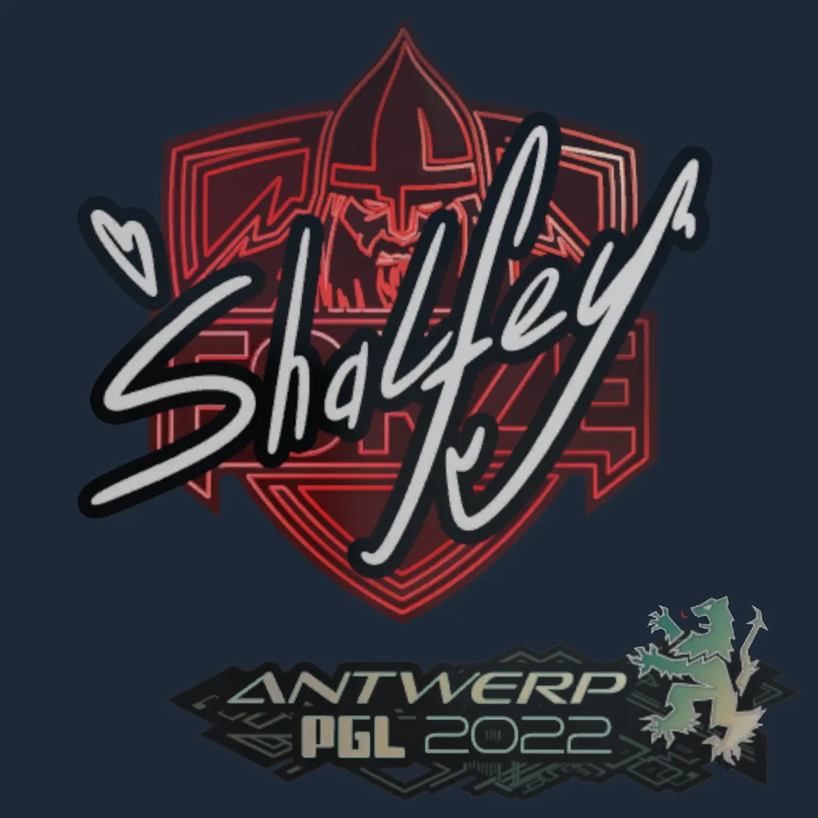Sticker | shalfey | Antwerp 2022