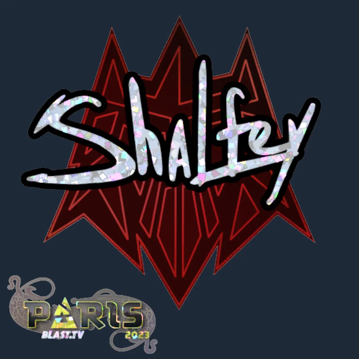Sticker | shalfey (Glitter) | Paris 2023