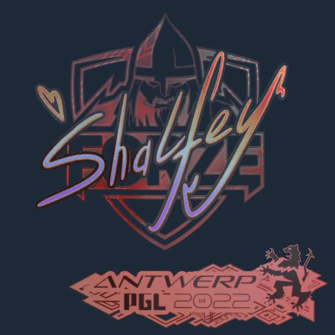 Sticker | shalfey (Holo) | Antwerp 2022