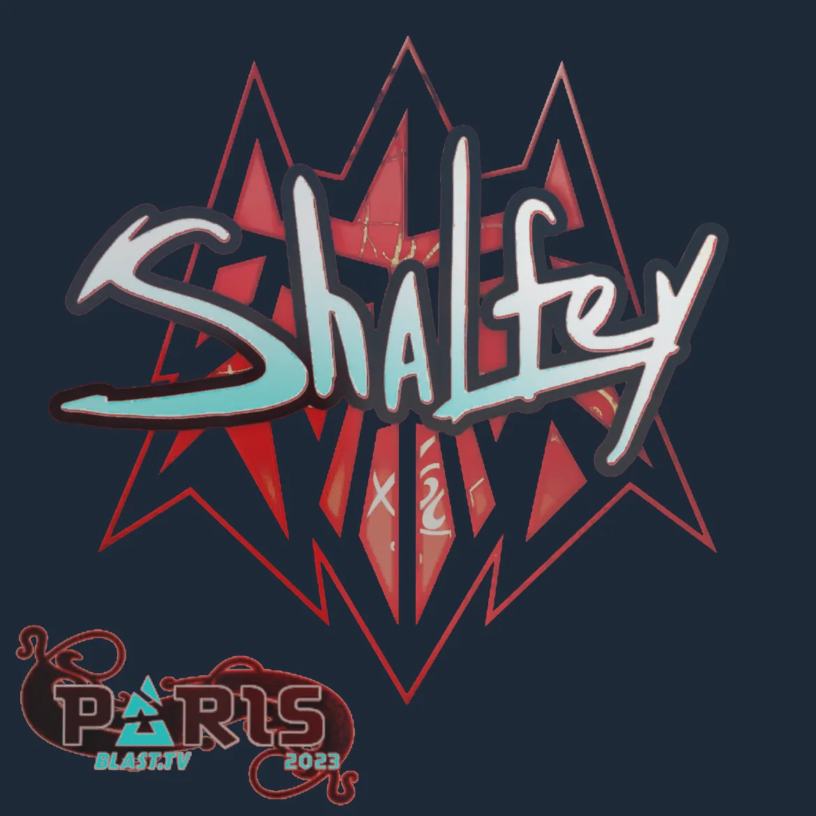 Sticker | shalfey (Holo) | Paris 2023