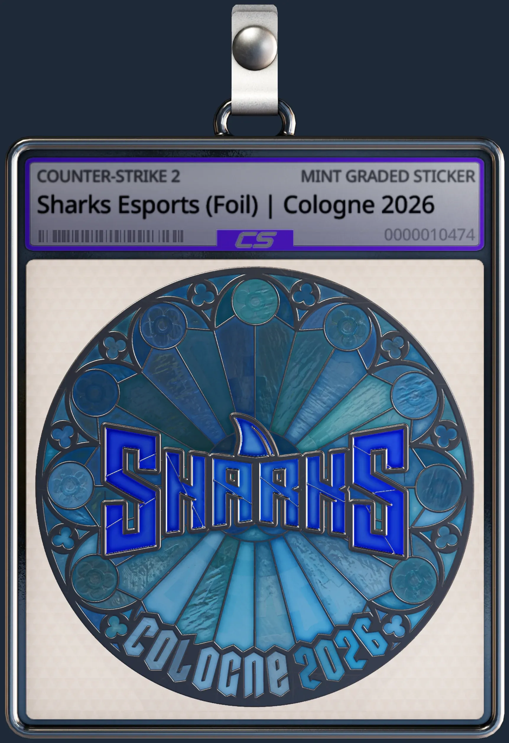 Sticker | Sharks Esports (Foil) | Cologne 2026