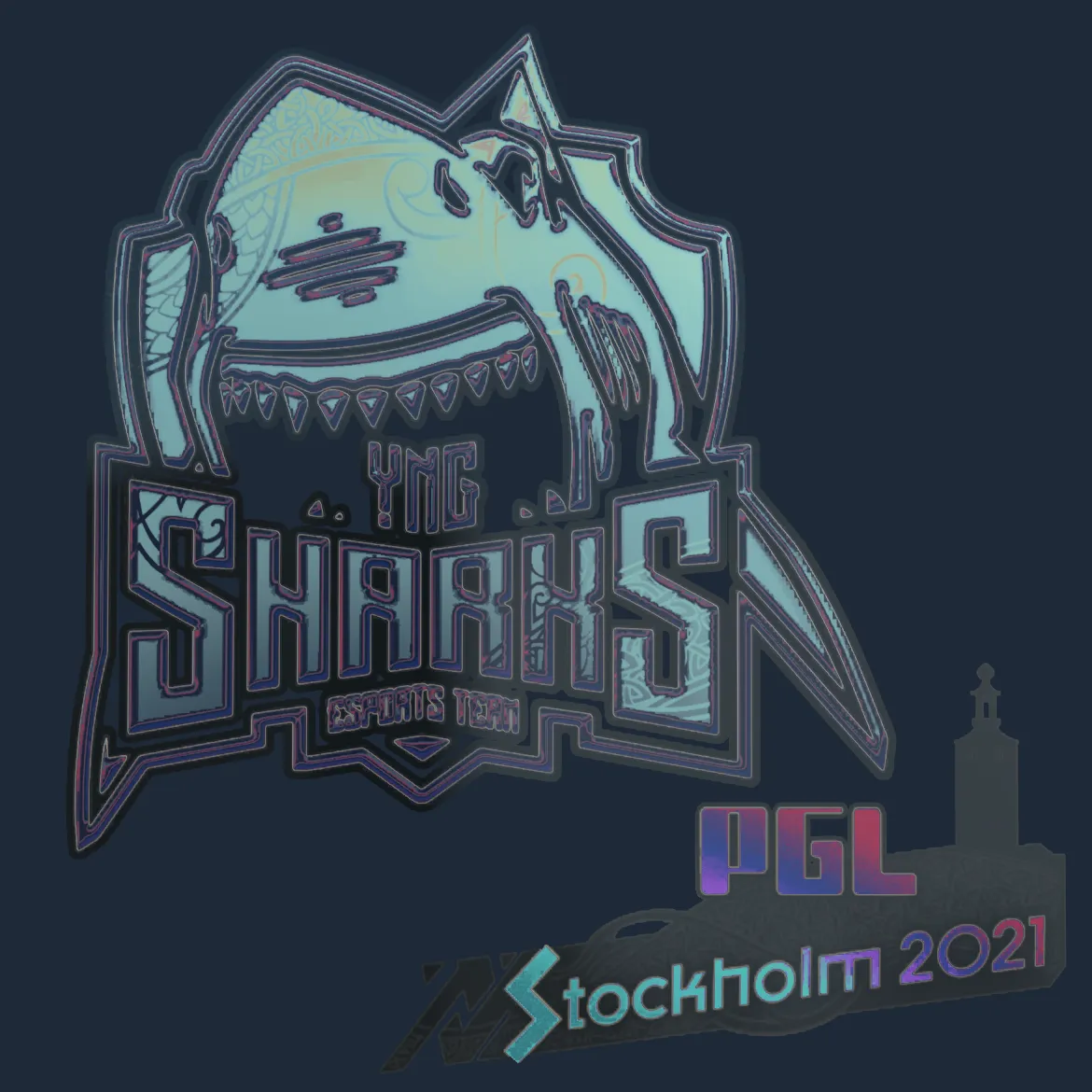 Sticker | Sharks Esports (Holo) | Stockholm 2021