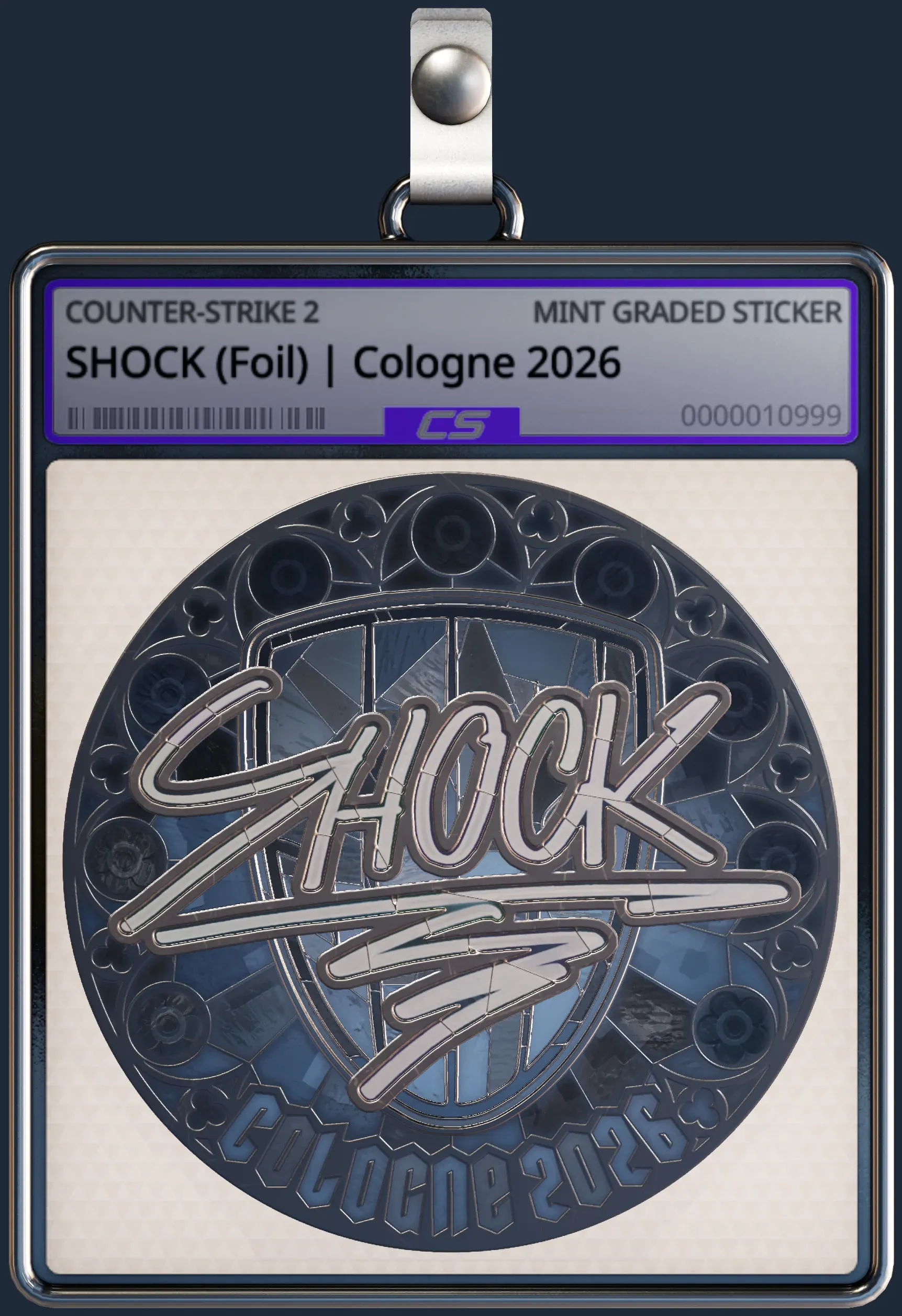 Sticker | SHOCK (Foil) | Cologne 2026