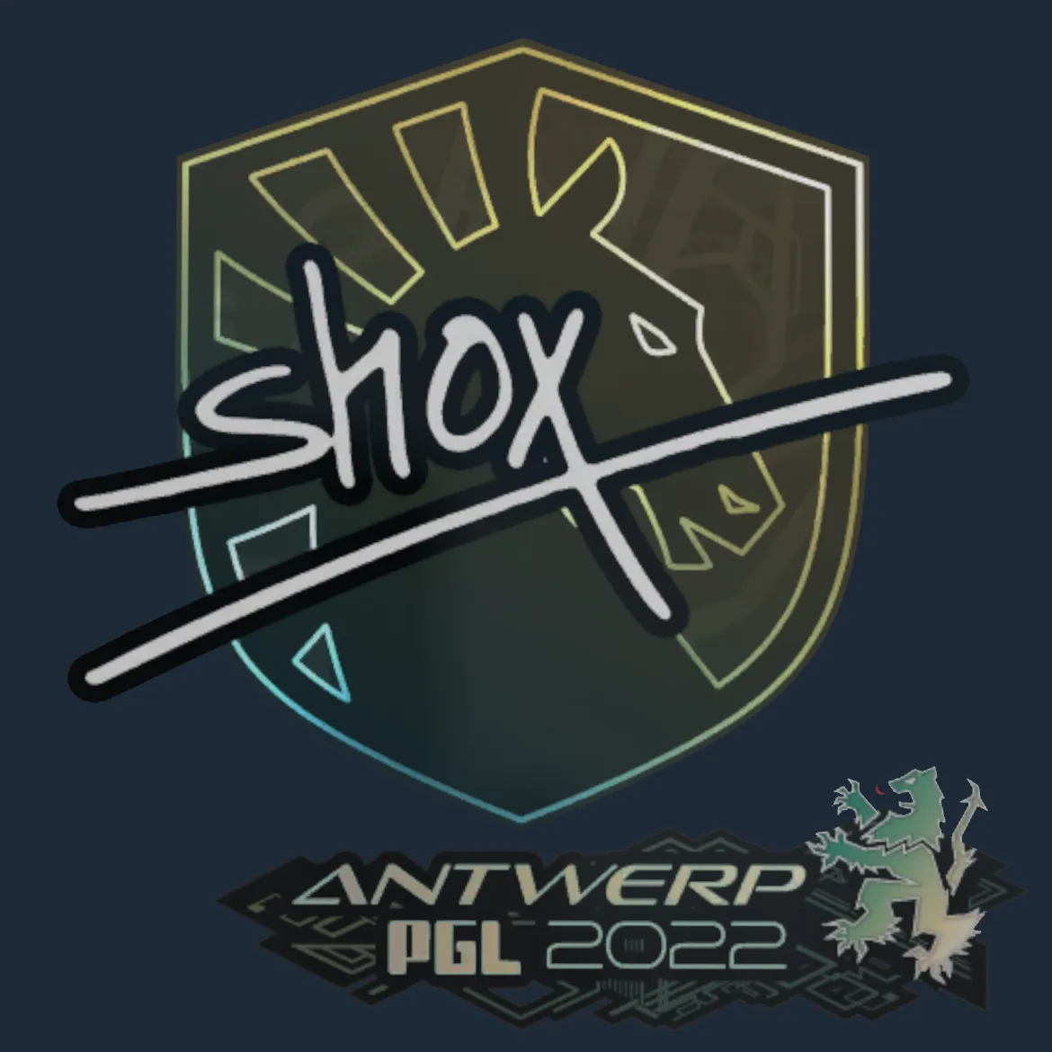Sticker | shox | Antwerp 2022