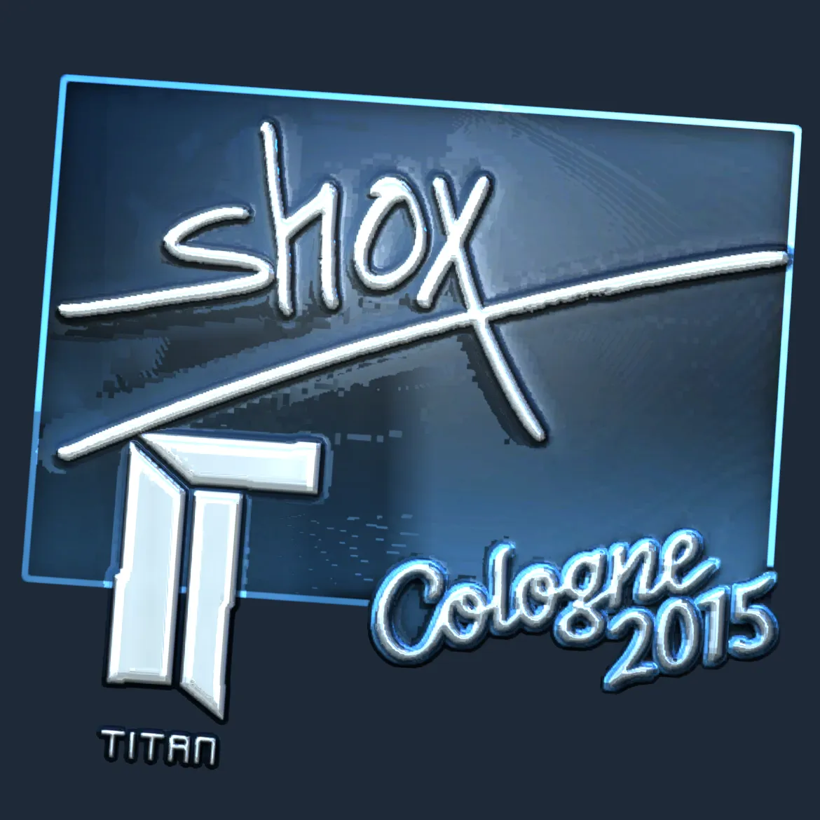 Sticker | shox (Foil) | Cologne 2015