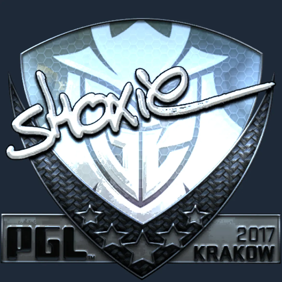 Sticker | shox (Foil) | Krakow 2017