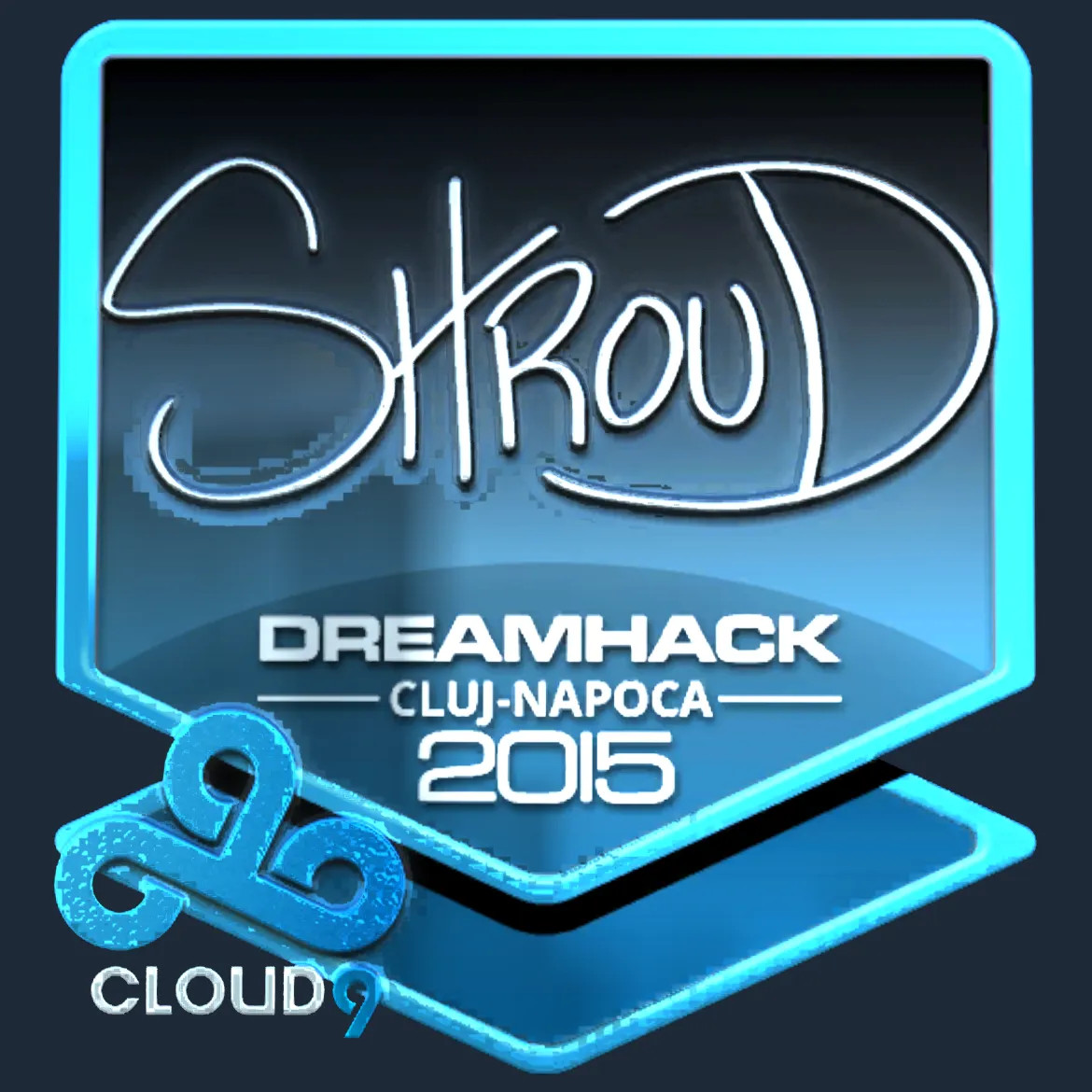 Sticker | shroud (Foil) | Cluj-Napoca 2015