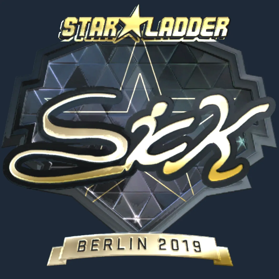 Sticker | SicK (Gold) | Berlin 2019