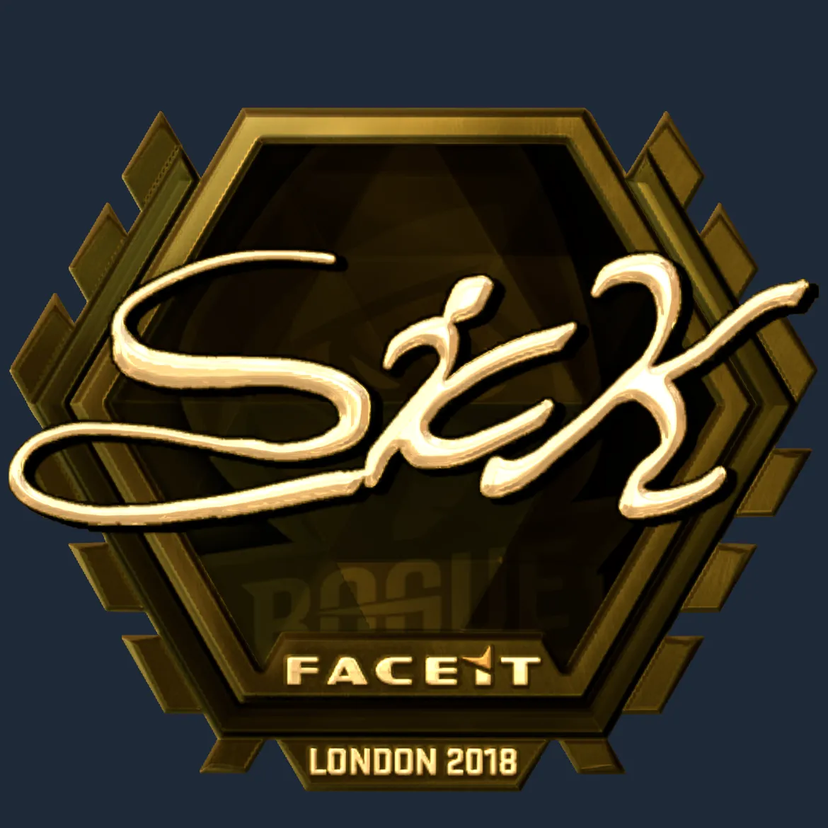 Sticker | SicK (Gold) | London 2018