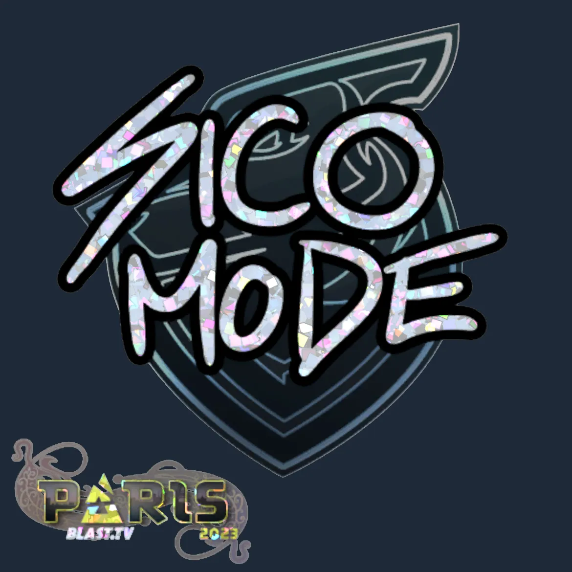 Sticker | Sico (Glitter) | Paris 2023