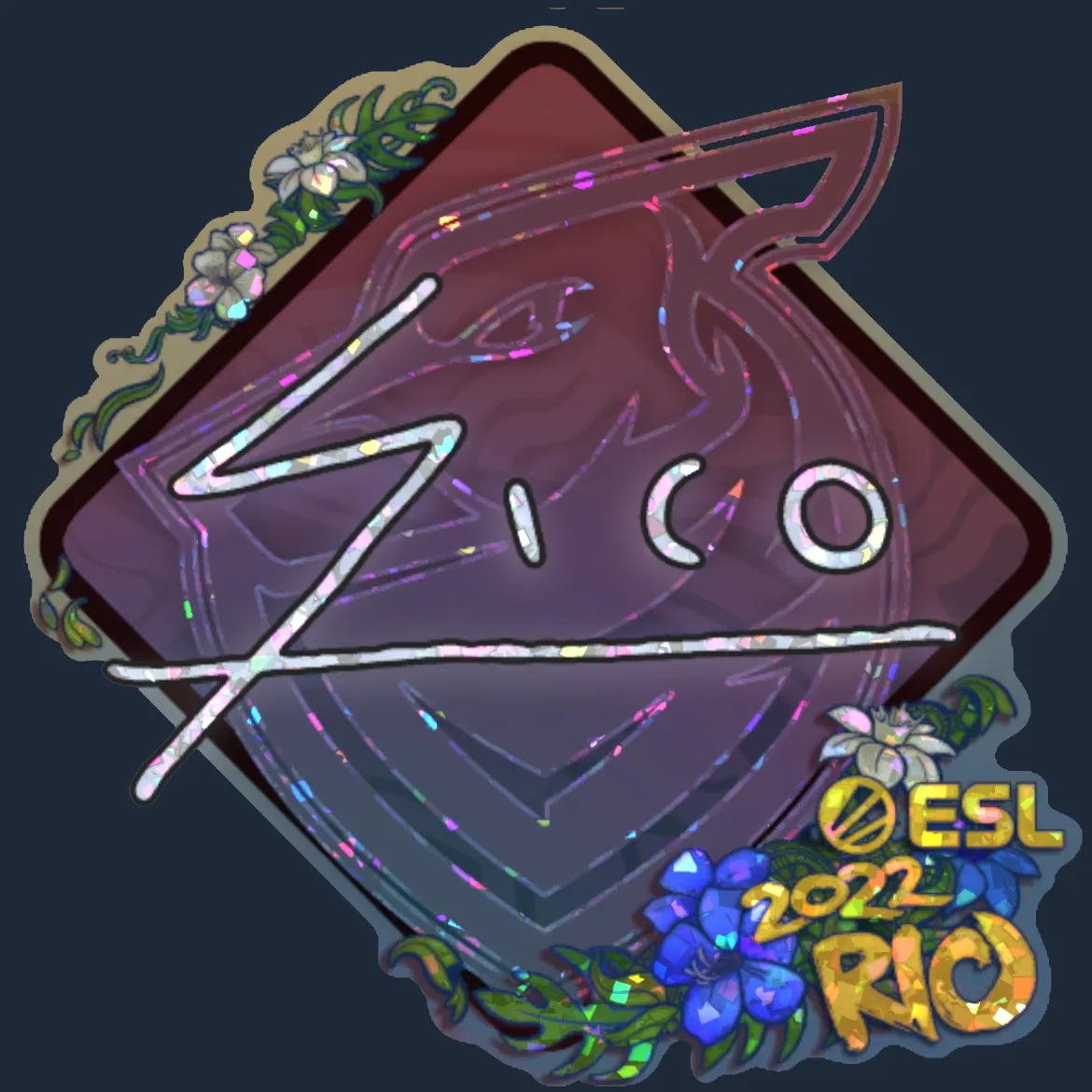 Sticker | Sico (Glitter) | Rio 2022