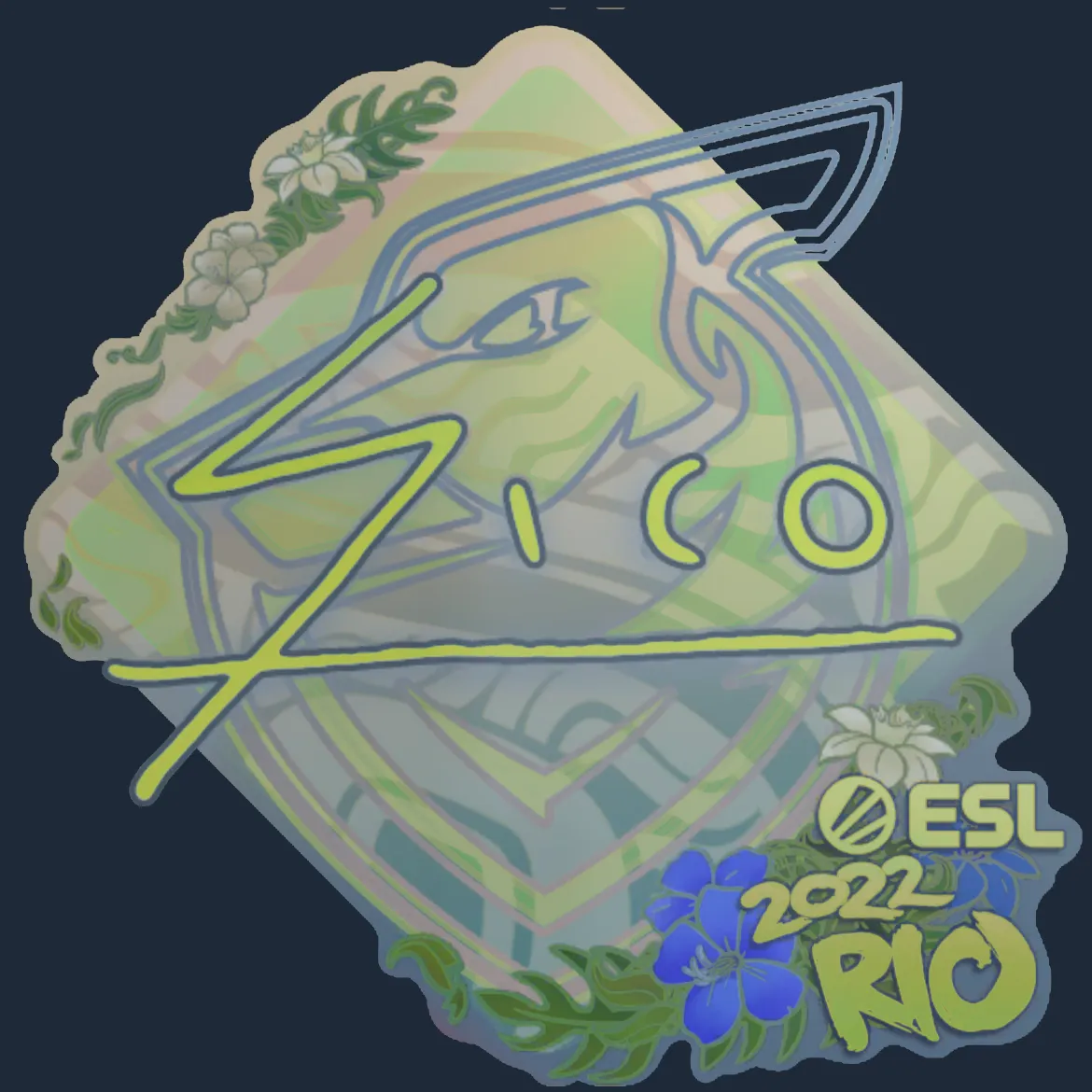 Sticker | Sico (Holo) | Rio 2022