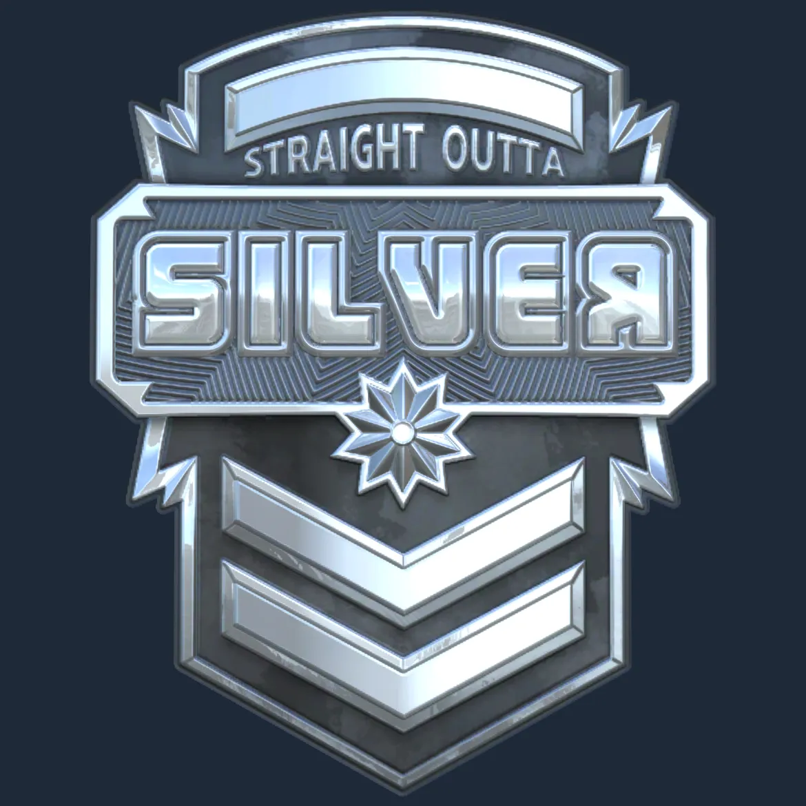 Sticker | Silver (Foil)