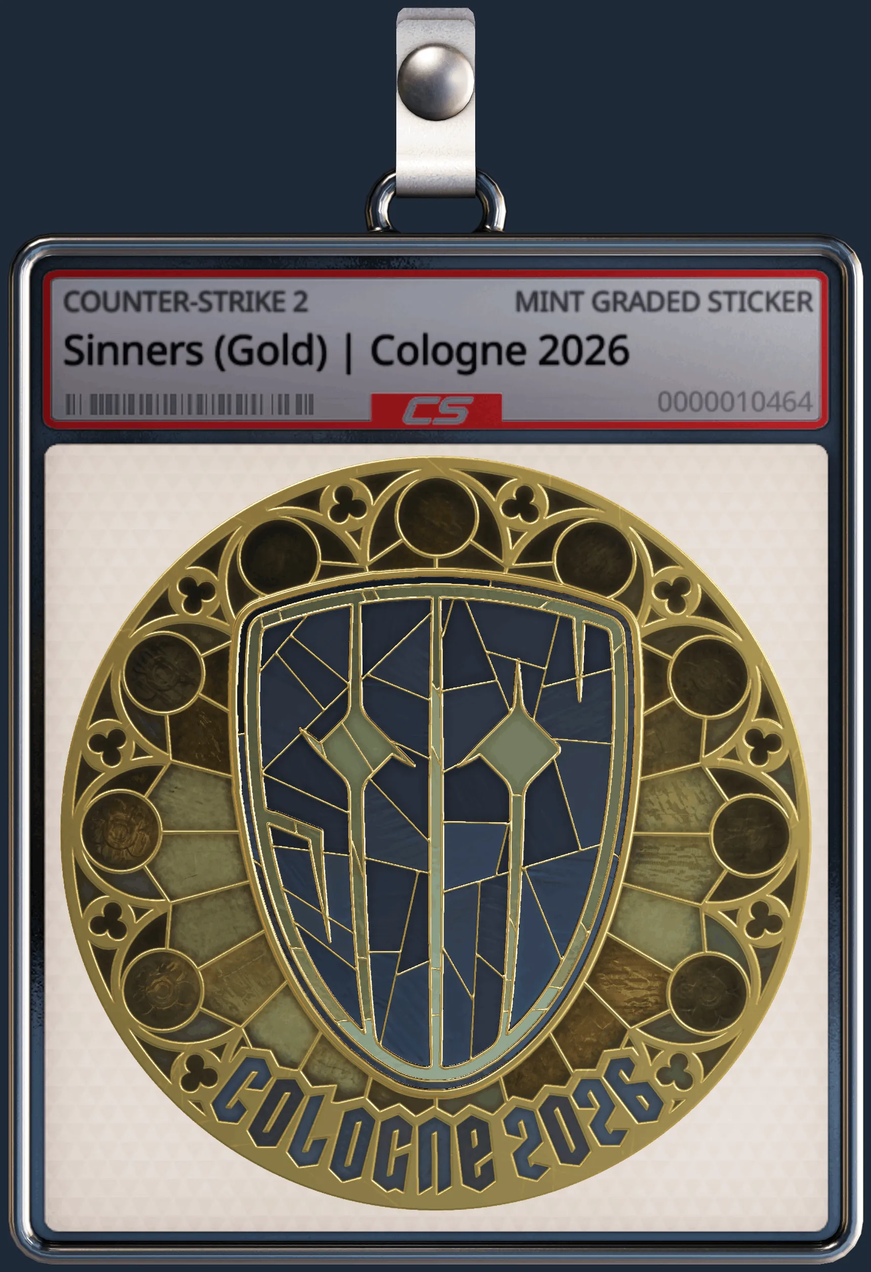 Sticker | Sinners (Gold) | Cologne 2026
