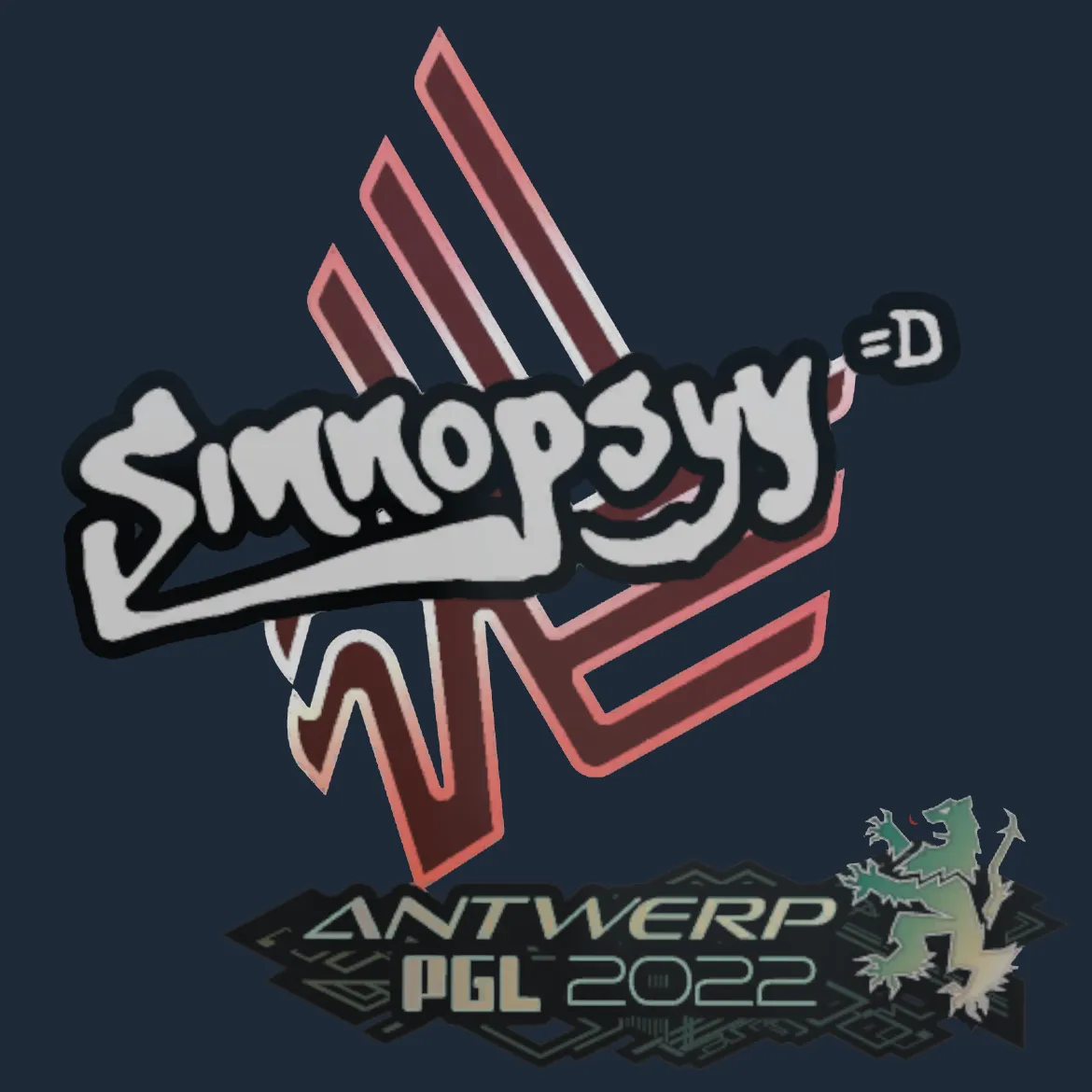 Sticker | sinnopsyy | Antwerp 2022