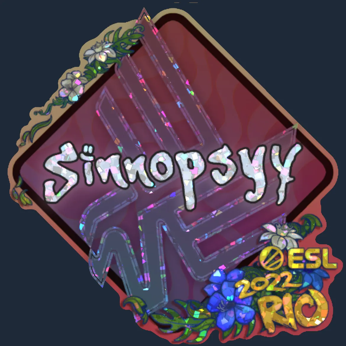 Sticker | sinnopsyy (Glitter) | Rio 2022