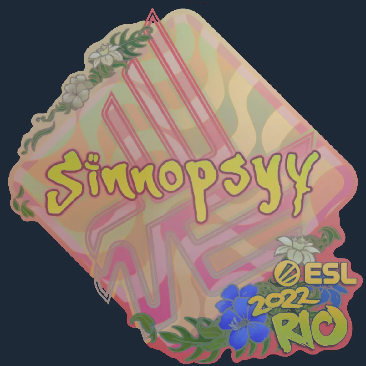Sticker | sinnopsyy (Holo) | Rio 2022