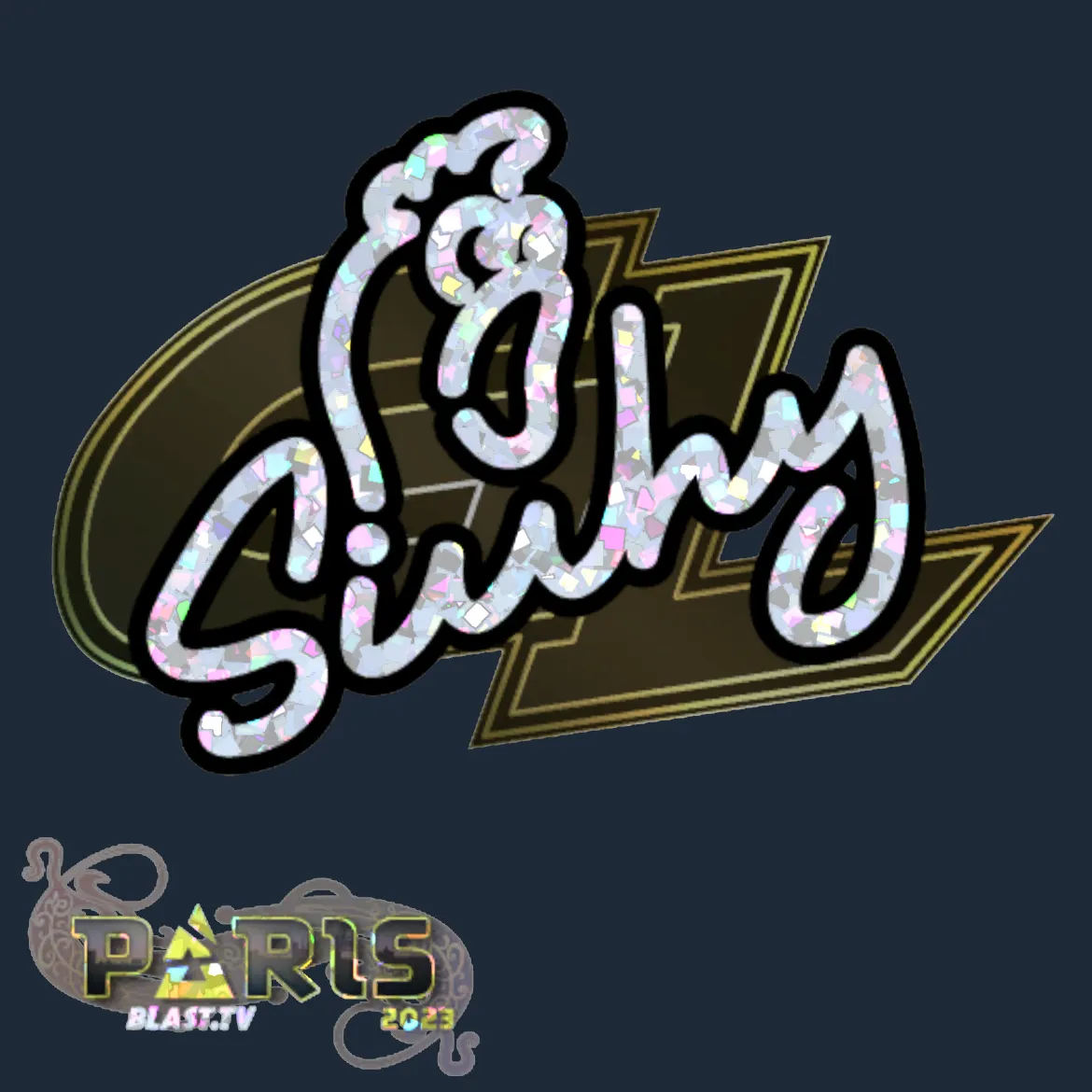 Sticker | siuhy (Glitter) | Paris 2023