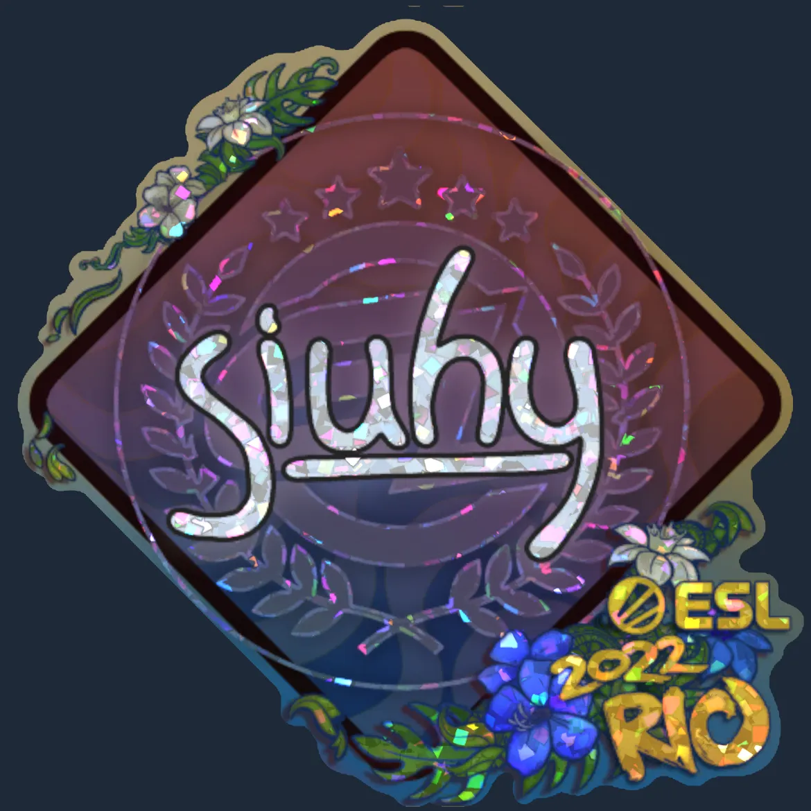 Sticker | siuhy (Glitter) | Rio 2022