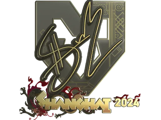Sticker | siuhy (Gold) | Shanghai 2024
