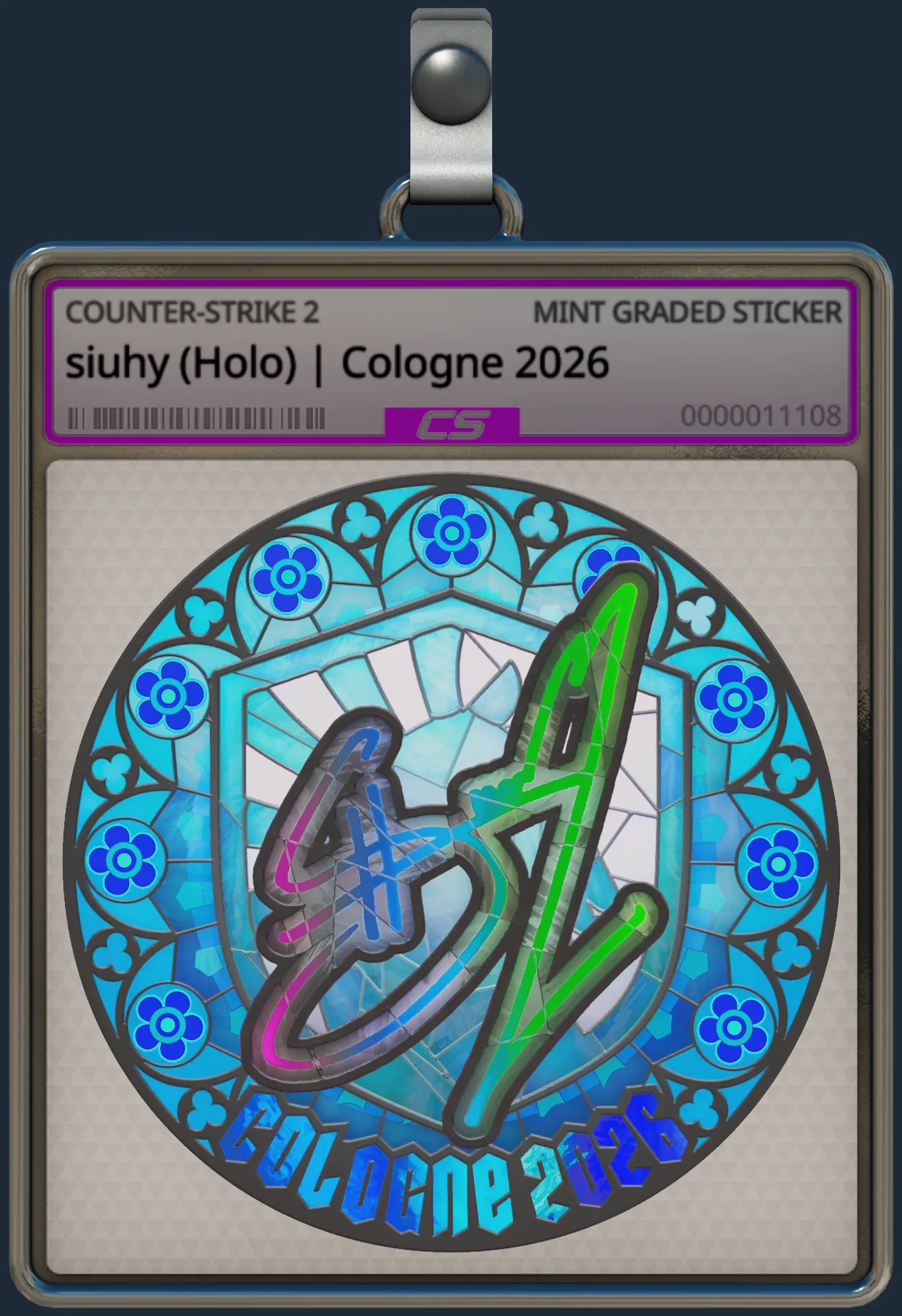 Sticker | siuhy (Holo) | Cologne 2026