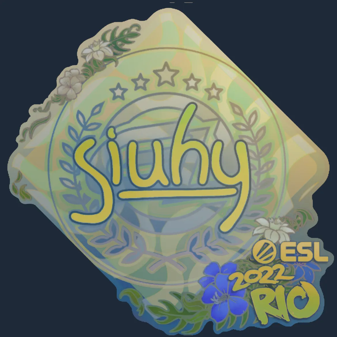 Sticker | siuhy (Holo) | Rio 2022