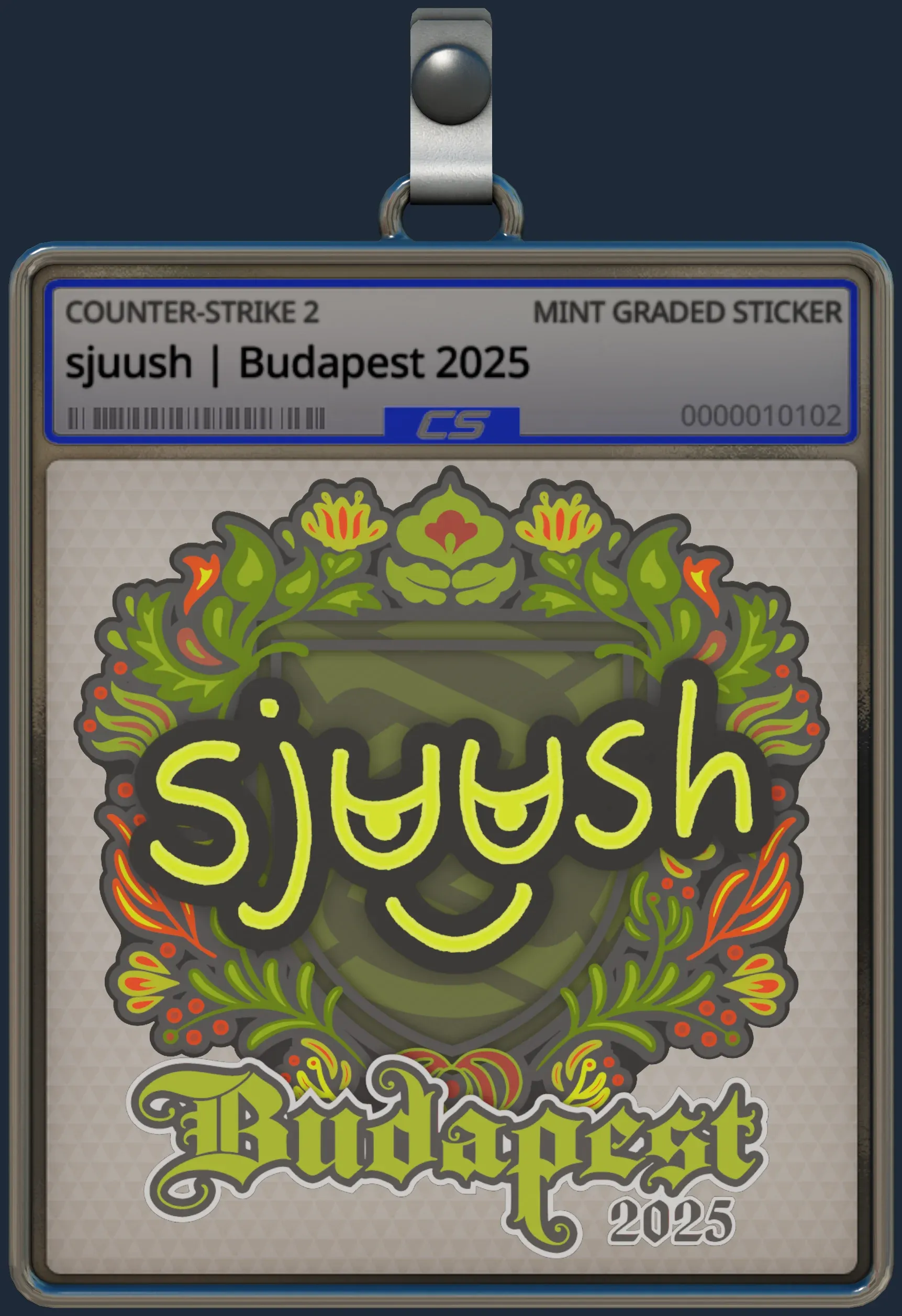 Sticker | sjuush | Budapest 2025