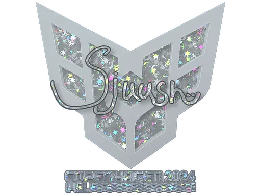 Sticker | sjuush (Glitter) | Copenhagen 2024