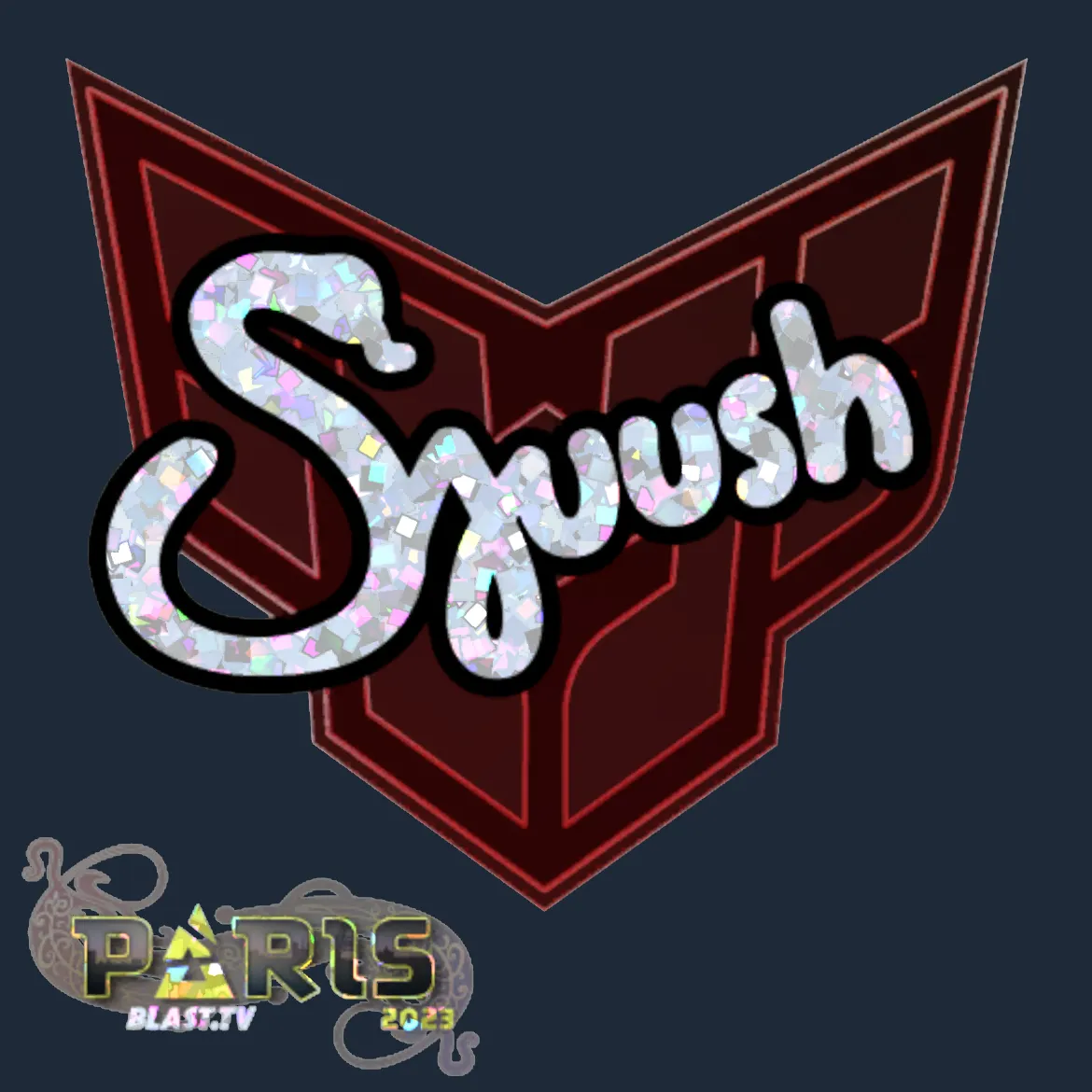 Sticker | sjuush (Glitter) | Paris 2023