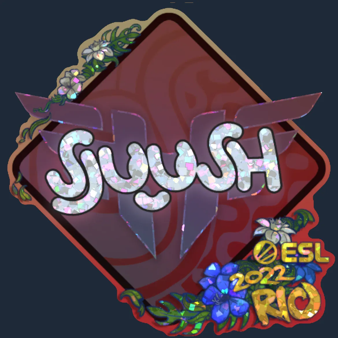 Sticker | sjuush (Glitter) | Rio 2022