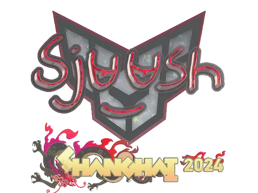 Sticker | sjuush (Glitter) | Shanghai 2024