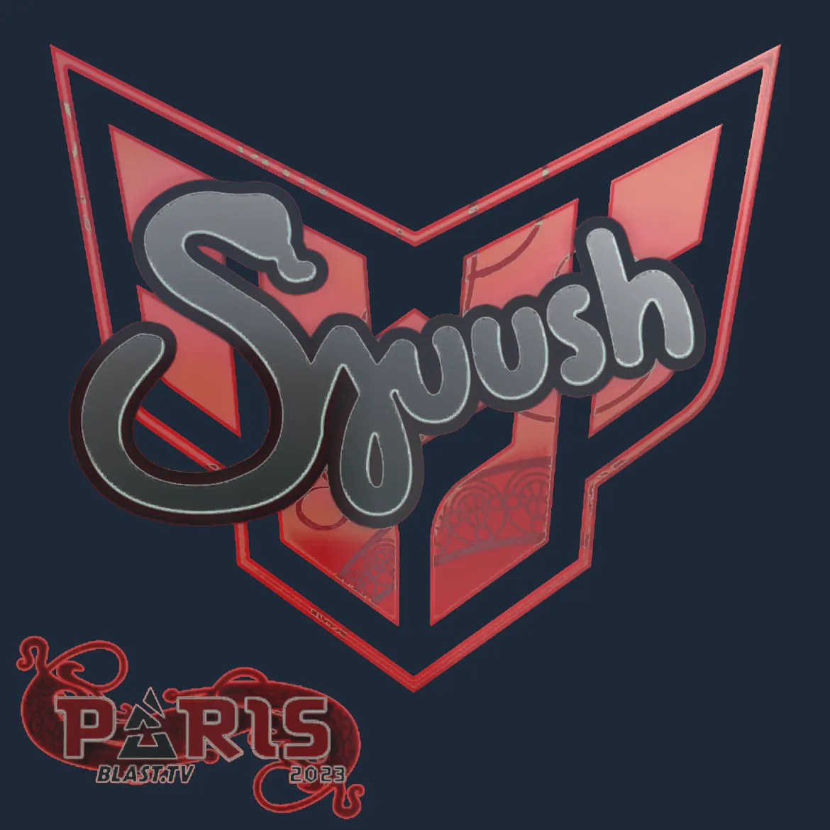 Sticker | sjuush (Holo) | Paris 2023