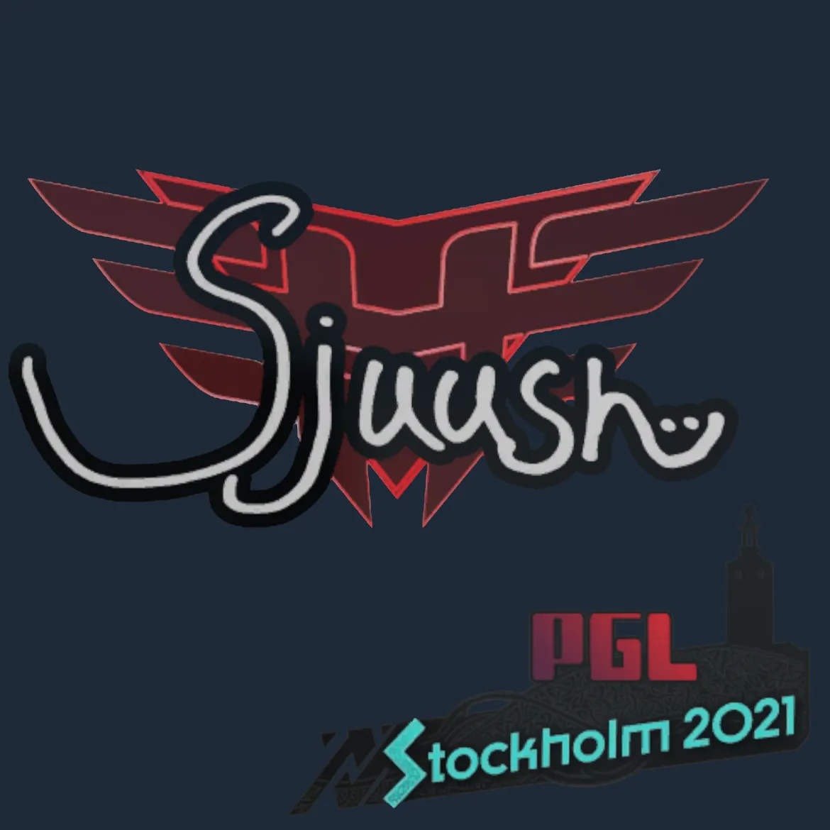Sticker | sjuush | Stockholm 2021