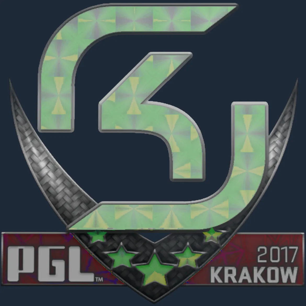 Sticker | SK Gaming (Holo) | Krakow 2017