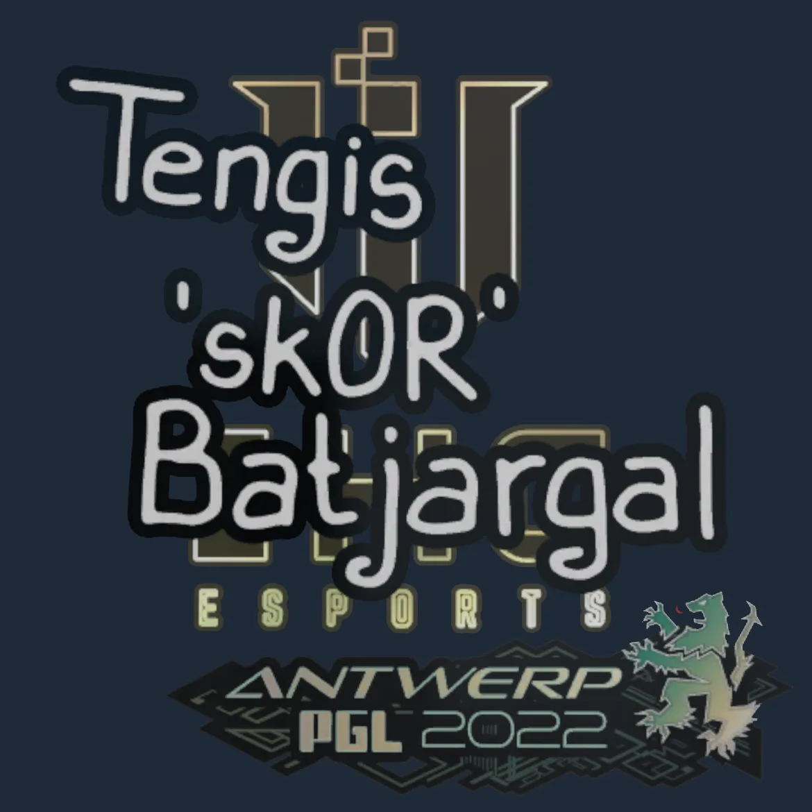 Sticker | sk0R | Antwerp 2022